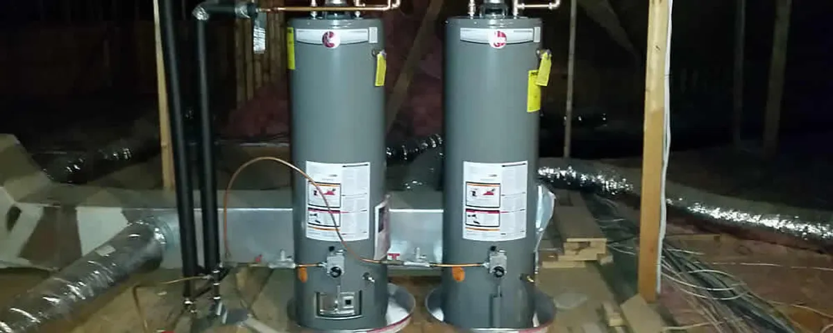 Tankless water heater installation for home hot water in Savannah, GA